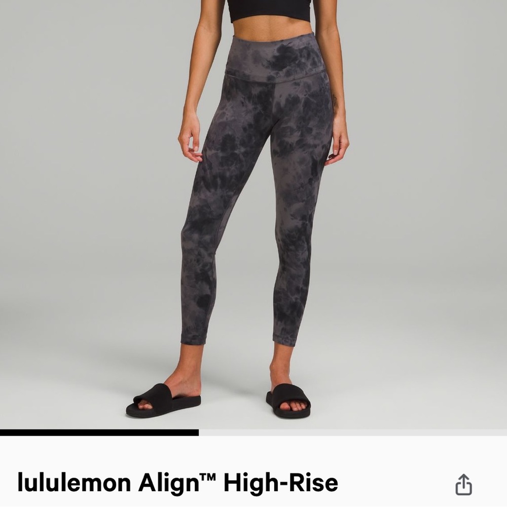Lululemon Align HR 28” size 2